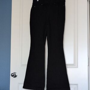 SPANX Black Flare Leg Jeans